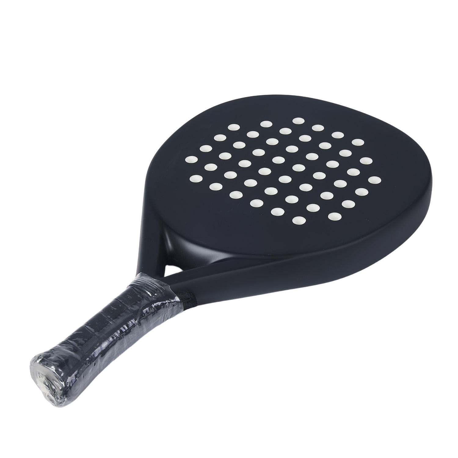 Custom Weight Tuning 12K 18K Carbon Fiber Padel Racket Replaceable Grip Option for Brand Clients