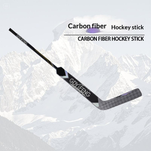 Factory Direct Sale Carbon Fiber Goalkeeper Ice Hockey Sticks. Lightweight Design. OEM Customization Available. Excellent