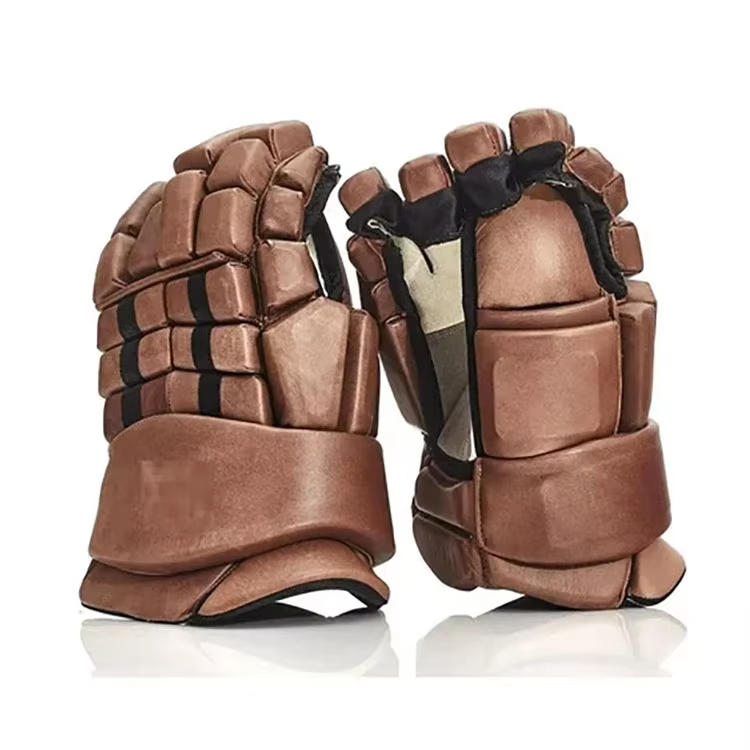 Professional New Design Woven YF BE Model Nylon Ice Hockey Gloves 500-650g Universal Fit Multi Colors All Sizes Made Guangdong