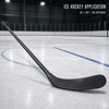 High Performance Ice Hockey Stick Carbon Fiber Low Kick Senior Custom Team Logo