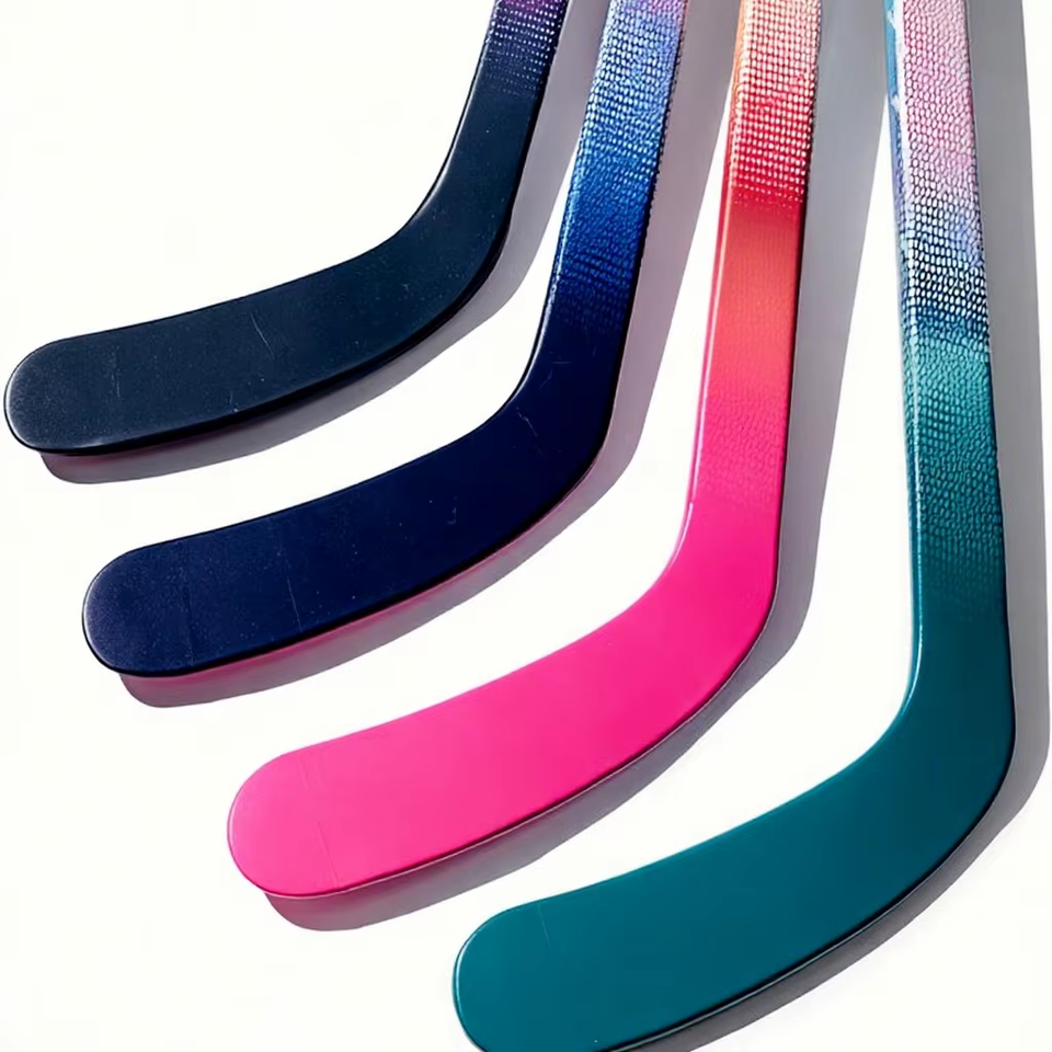 Junior Intermediate Carbon Fiber Ice Hockey Stick 25-31 Inch 350g Youth Training Practice Stick for Children Beginners