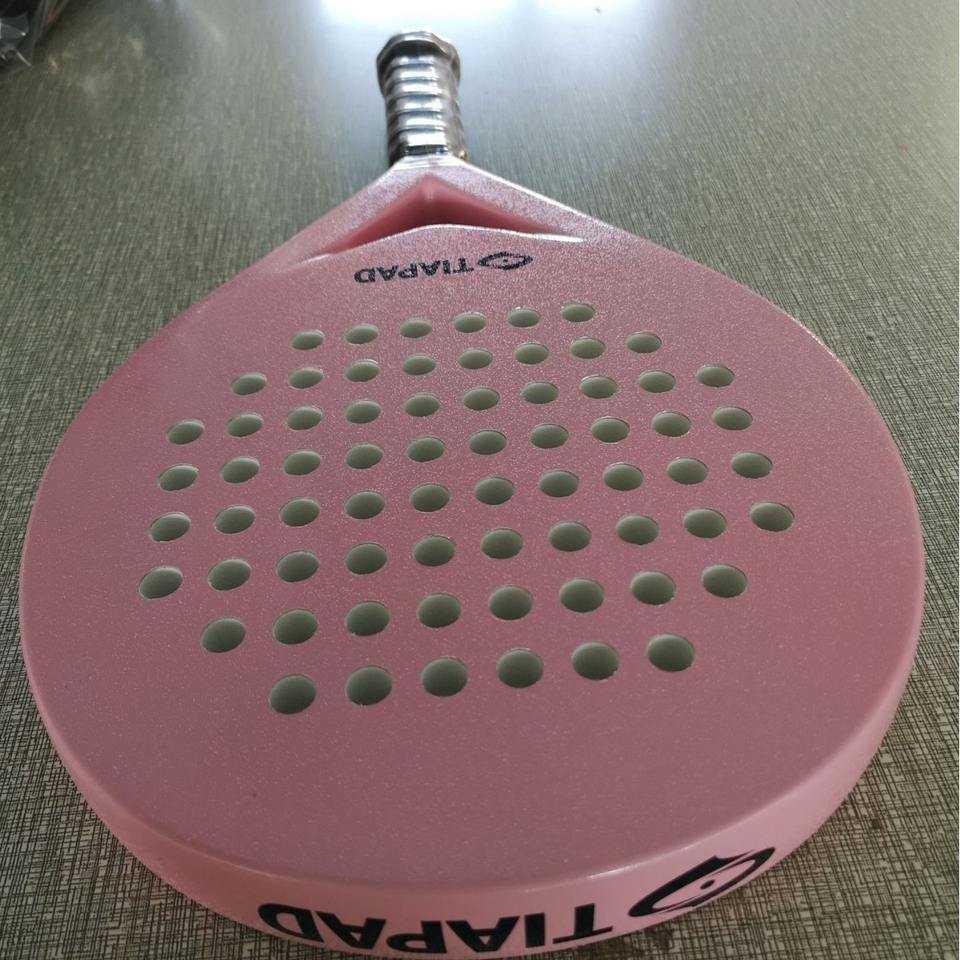 Paddle Tennis Racket Fiberglass and Full Carbon 3K/12K/18K Custom Processing Factory-Direct Wholesale Outdoor Tennis Rackets