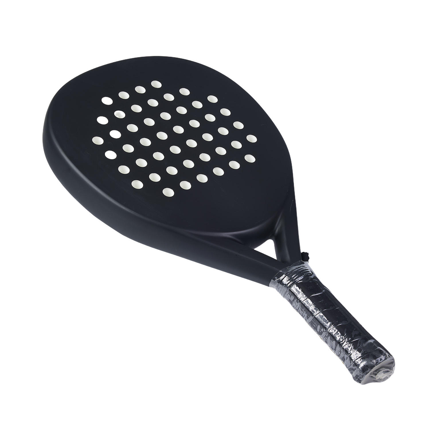 POP Cage-Style Tennis Racket Carbon-Fiber Surface Gradient Color Design Padel Compatible Custom Logo Options Model B09 for