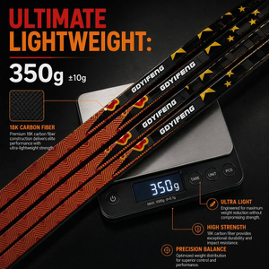 Best Selling 325g-480g Carbon Fiber Ice Hockey Sticks with 65 in Flex 165cm Length Durable & Lightweight