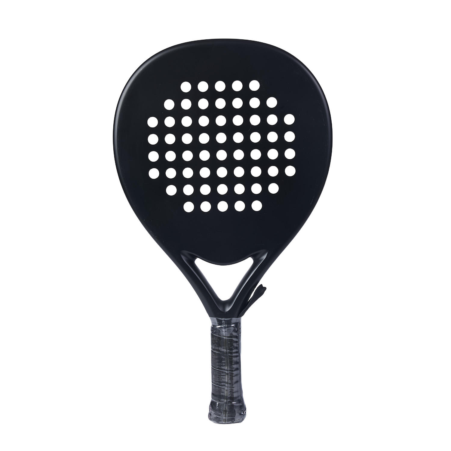 CN Factory Custom Super Power-Brown High Quality 3K/12K/18K/24K Carbon Fiber Paddle Tennis Raqueta with Rough Surface Nylon Net