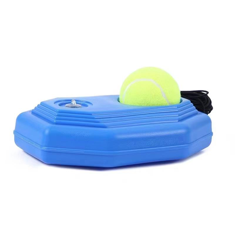 Single Base Rubber Tennis Trainer Tee-New Upgraded Version in Orange/Blue for Outdoor Sports & Single Training