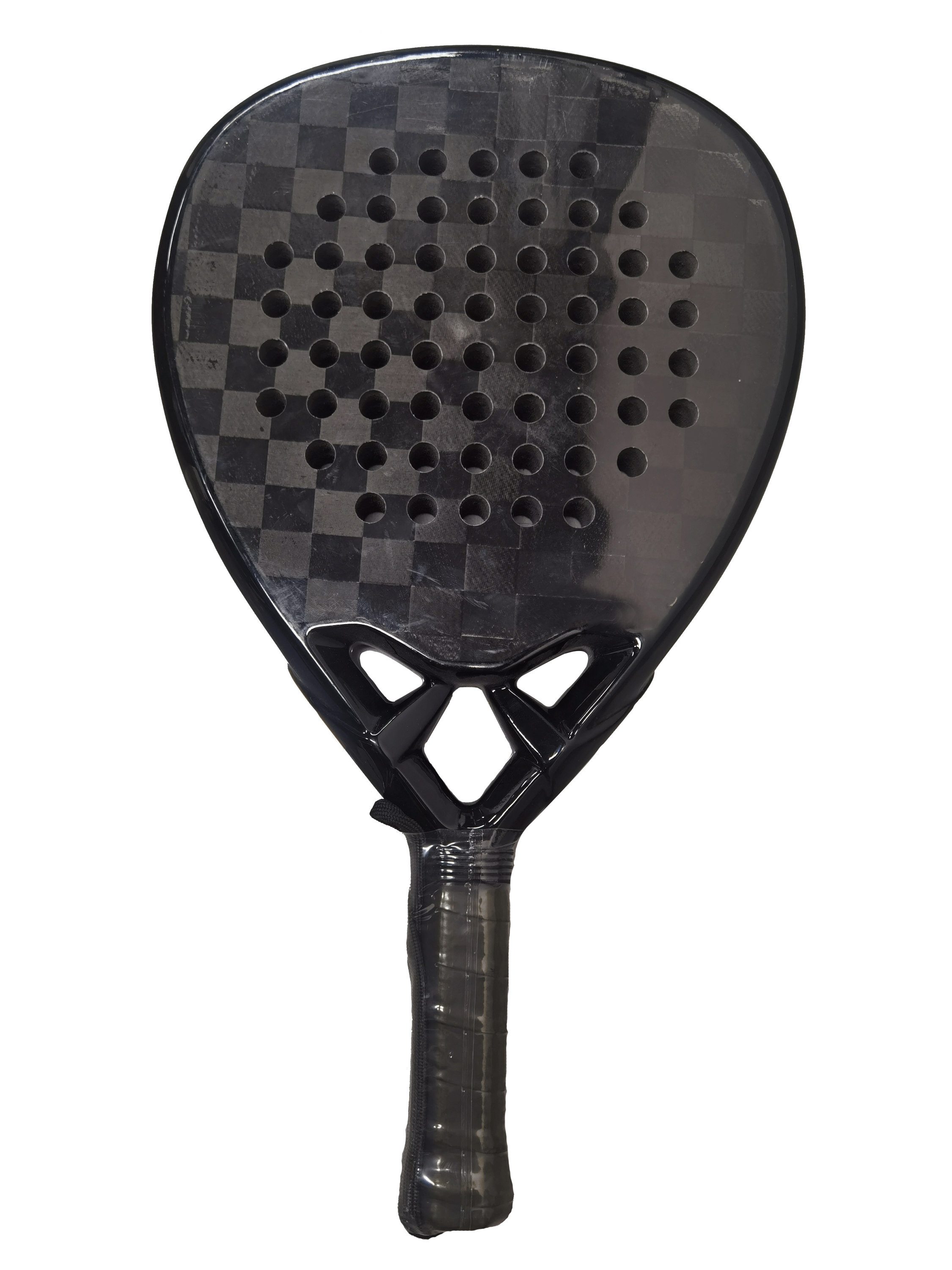 Professional 18K Carbon Fiber Padel Racket Diamond Shape EVA Soft Memory Core Custom Logo Paddle