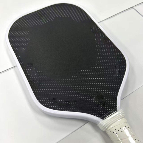 Factory Direct T700 Carbon Fiber Pickleball Set 5th Gen Black Tech Lightweight Heat-Pressed Sports Equipment