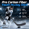 Premium 12K Carbon Fiber Ice Hockey Stick Instant Blade Response Senior Youth Pro Stock One Piece Composite Material