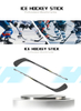 Low Kick Hockey Stick Carbon Fiber Lightweight Senior Flex 65 70 77 Team Custom