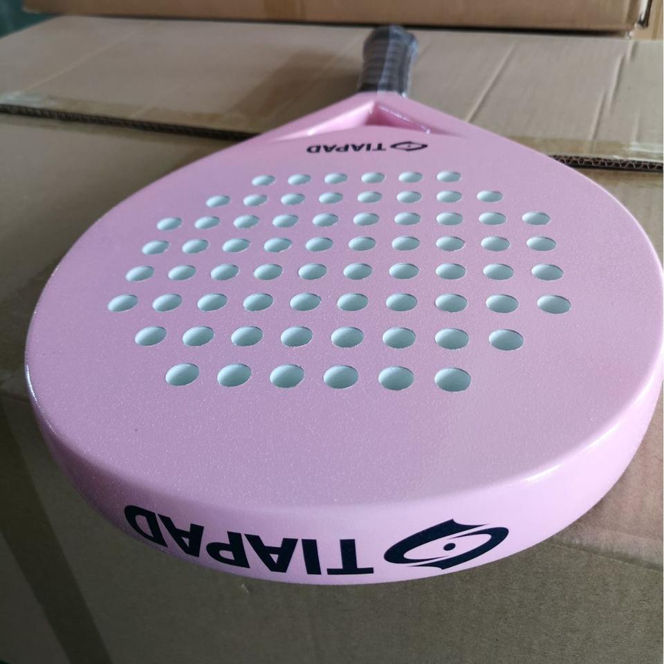 Paddle Tennis Racket Fiberglass and Full Carbon 3K/12K/18K Custom Processing Factory-Direct Wholesale Outdoor Tennis Rackets