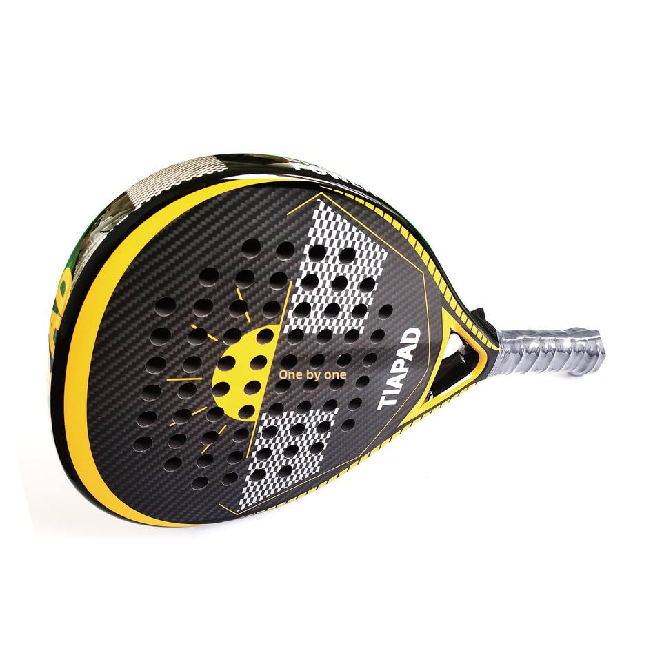 YF Tennis Racket 3K/12K/18K Carbon Fiber/Glass Fiber 38mm Thick Checkered Pattern Amateur Intermediate Advanced