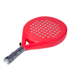 Custom Printed 12K 18K Carbon Fiber Padel Racket Multiple Shape Option for Private Label