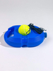 Single Base Rubber Tennis Trainer Tee-New Upgraded Version in Orange/Blue for Outdoor Sports & Single Training