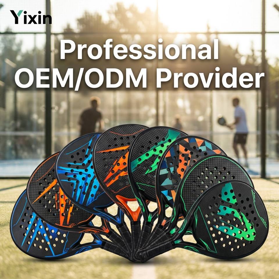 Premium 18K Carbon Fiber Padel Racket Professional Diamond Shape EVA Soft Memory Core Custom Logo Paddle