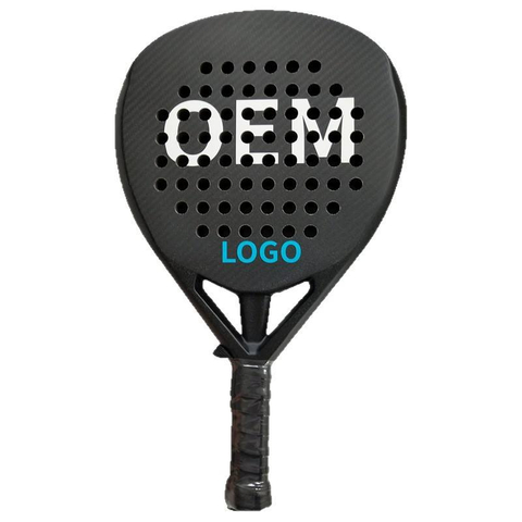 Professional 12K Carbon Fiber Padel Racket Diamond Shape EVA Soft Memory Core Custom Logo Paddle