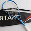 Junior Intermediate Carbon Fiber Squash Racket Lightweight Training Racket for Kids Beginners