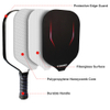 YF Fiberglass Carbon Pickleball Paddle-Customizable Thickness Options (11mm-16mm) Made in China