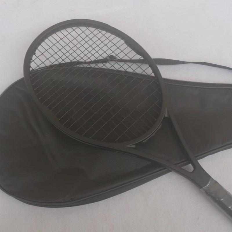 Beginner Carbon Fiber Tennis Racket PF90 Gym Training Unisex Amateur Junior Middle School Lightweight 100in Face 110-square-inch
