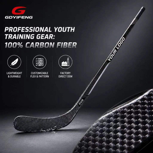 BE/CcN 2026 High Modulus UD Carbon Fiber Ice Hockey Stick Pro Stock One-Piece Composite Senior Professional 65 Flex 380g