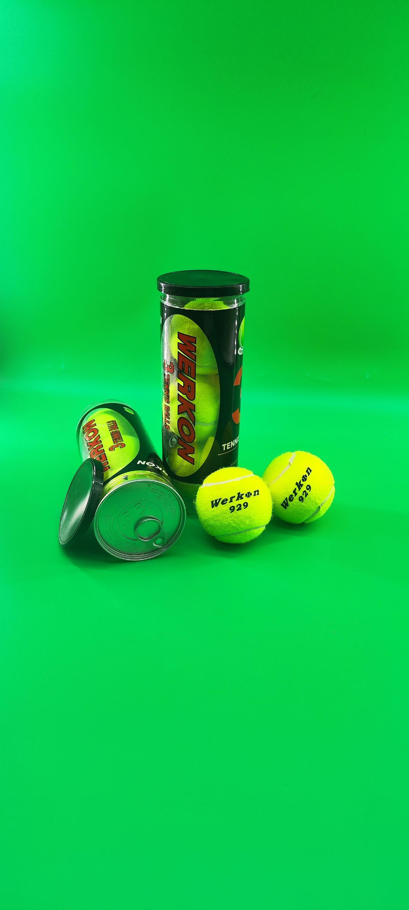 High-quality Eco-Friendly Durable Adult Rubber Tennis Balls 138-147cm Bounce 1.35-1.47m Rebound Various Colors Logo Patterns