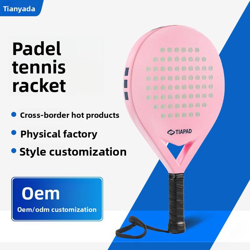 Professional 12K Carbon Fiber Padel Racket Diamond Shape EVA Soft Memory Core Custom Logo Paddle