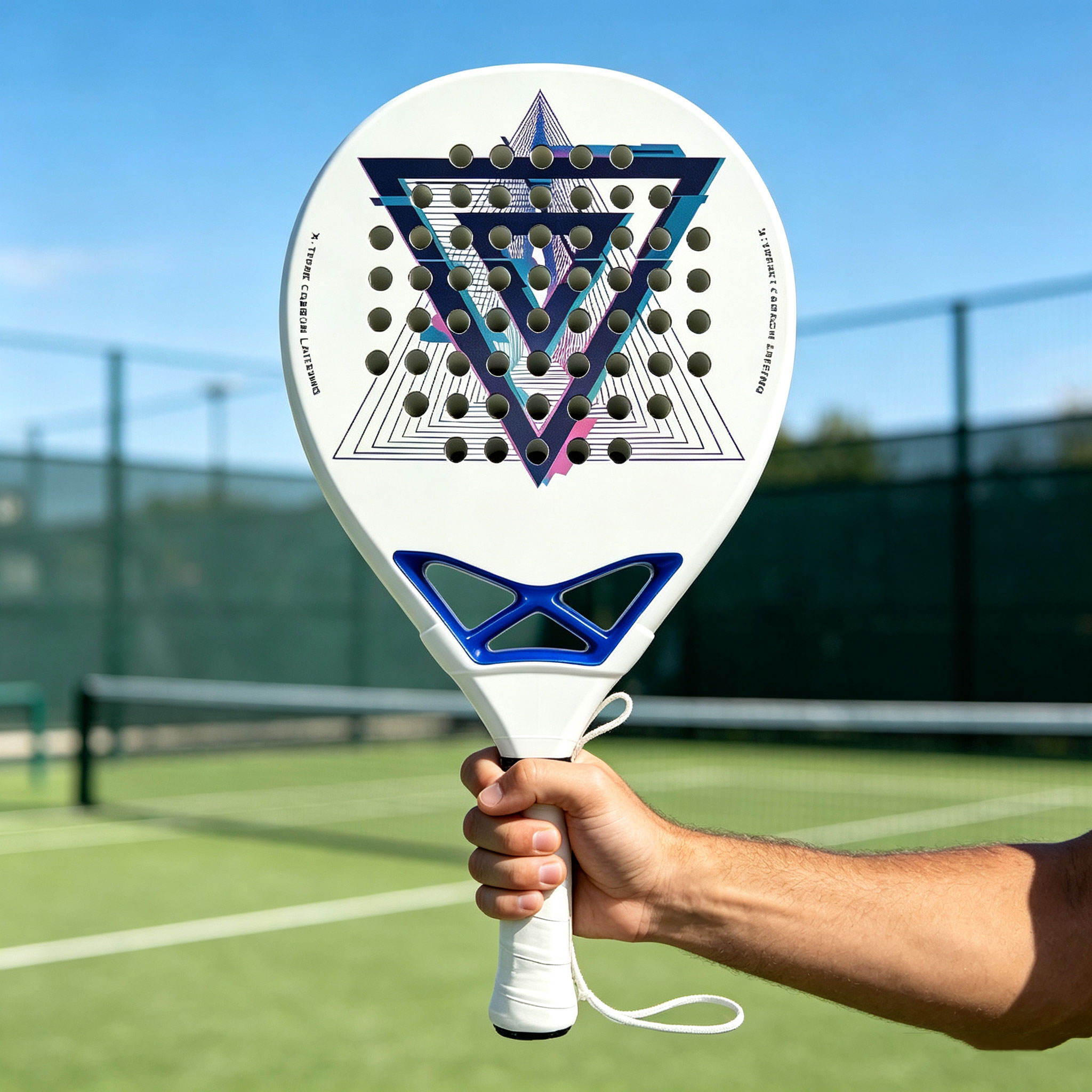 12K 18K Carbon Fiber Padel Racket Factory Bulk Supply for Sports Goods Importers
