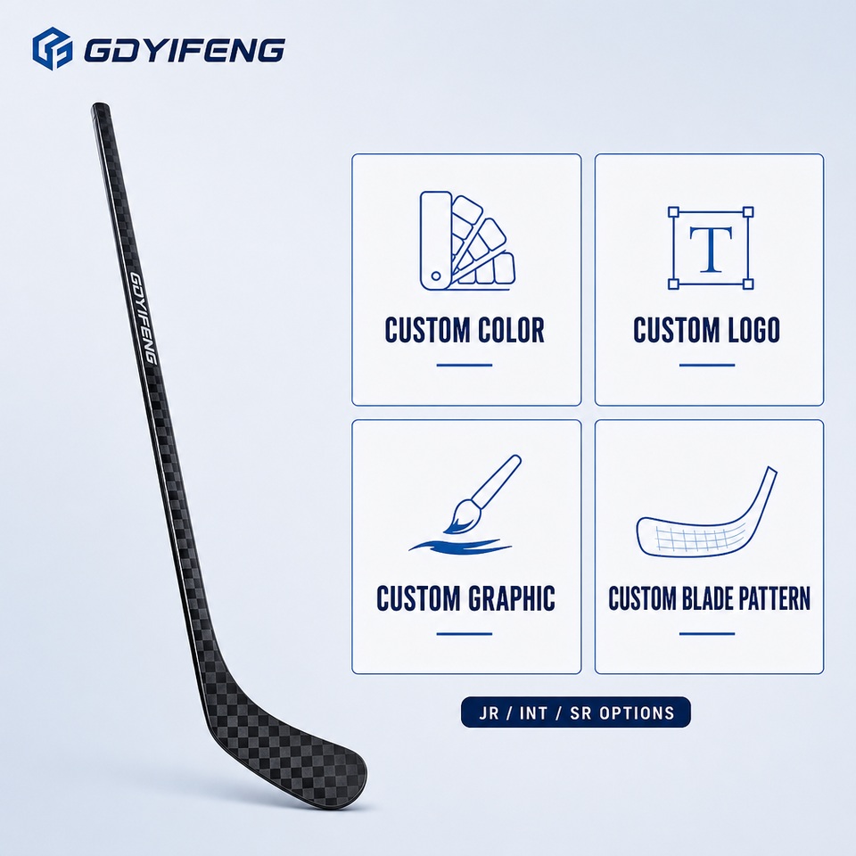 Wholesale Carbon Fiber Ice Hockey Sticks | Senior INT Junior | P92 P28 P88 | Low MOQ
