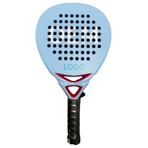 Professional 12K Carbon Fiber Padel Racket Diamond Shape EVA Soft Memory Core Custom Logo Paddle