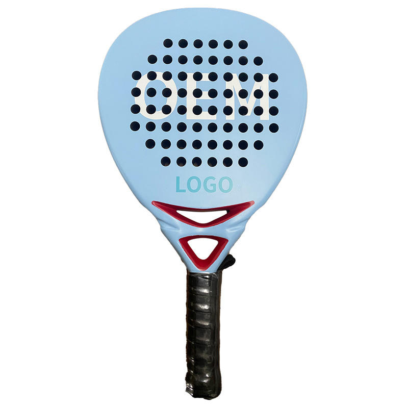 Professional 12K Carbon Fiber Padel Racket Diamond Shape EVA Soft Memory Core Custom Logo Paddle