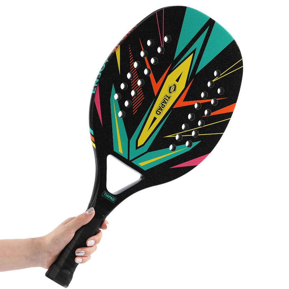 In-stock YF S01 All-Carbon Glass Fiber Beach & Badminton Tennis Rackets for Wholesale