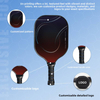 All-carbon Pickleball Paddle with Custom Graphics Hot-pressed New Model From Shandong