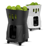 TenniSmash TS-08 ABS Mini Tennis Net Ball Machine with IOS/Android App-Controlled Robot Trainer and European Plug