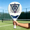 Custom Mold 12K 18K Carbon Fiber Padel Racket Personalized Surface Design for Brand Partners
