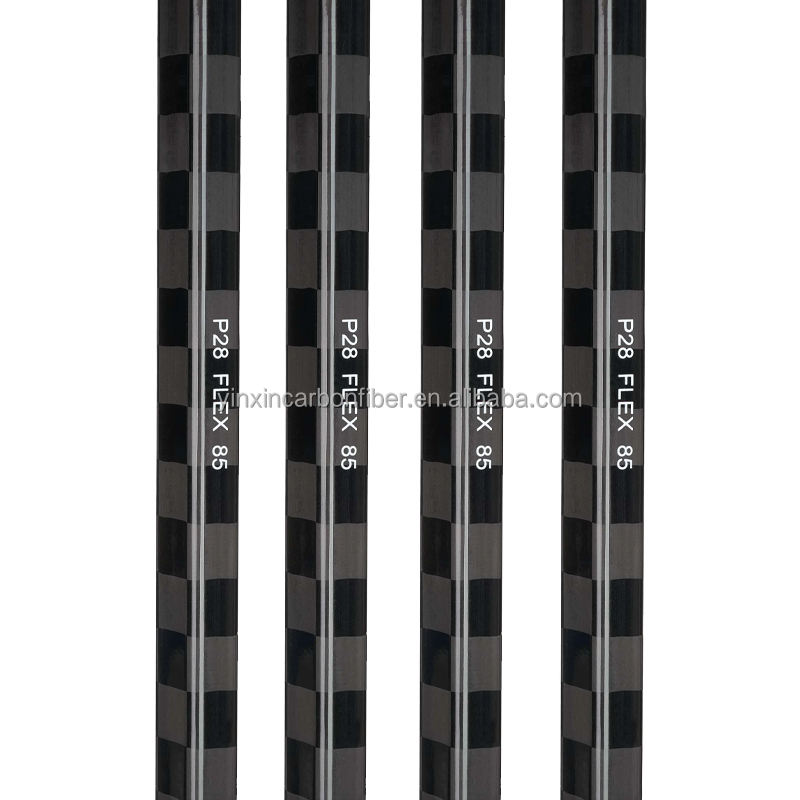 Custom Brand Ice Hockey Stick Carbon Fiber Senior Flex 77 P92 P28 OEM Manufacturer