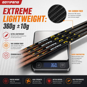 Hot Selling YF Brand 100% Carbon Fibre Ice Hockey Stick Model YF-001 65inch Lightweight Durable 380g JUNIORS P28/P92 Blades