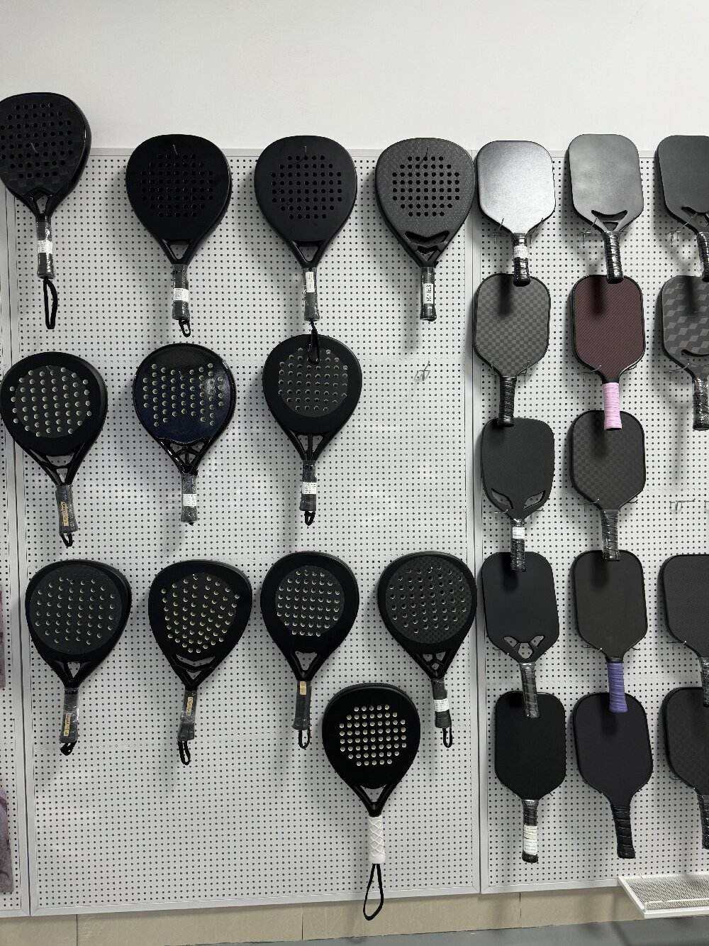 Premium 18K Carbon Fiber Padel Racket Professional Diamond Shape EVA Soft Memory Core Custom Logo Paddle