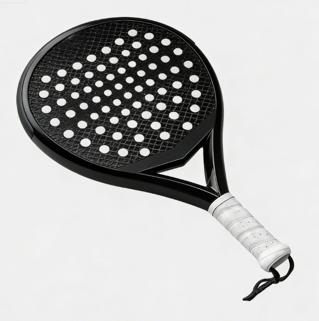 Professional 18K Carbon Fiber Padel Racket Diamond Shape EVA Soft Memory Core Custom Logo Paddle