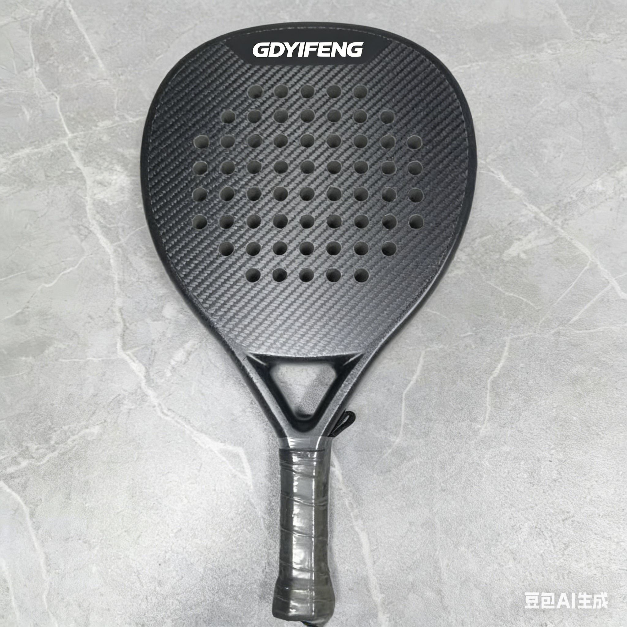 Professional 18K Carbon Fiber Padel Racket Diamond Shape EVA Soft Memory Core Custom Logo Paddle