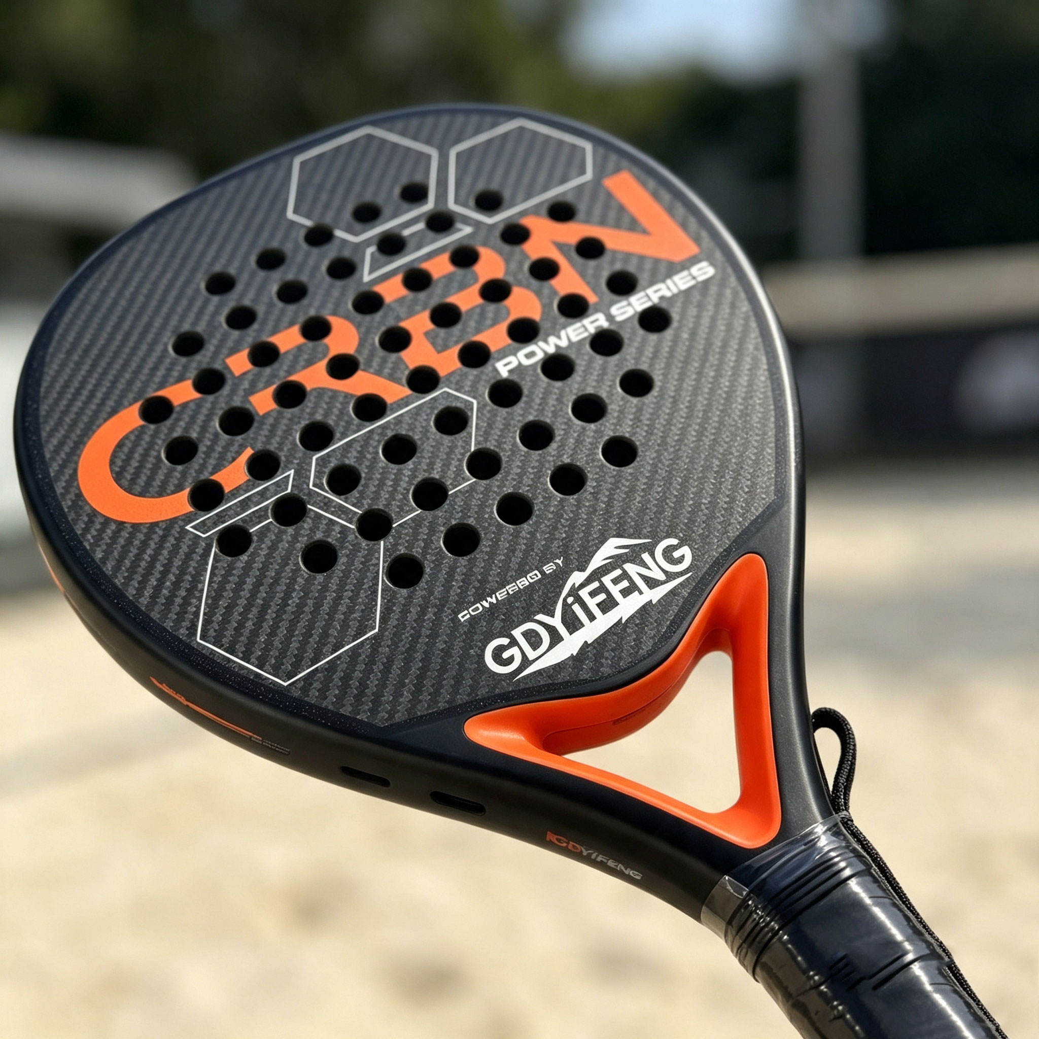 2026 CN Factory Custom logo and Color High Quality 3K/12K/18K/24K Carbon Fiber Paddle Racket