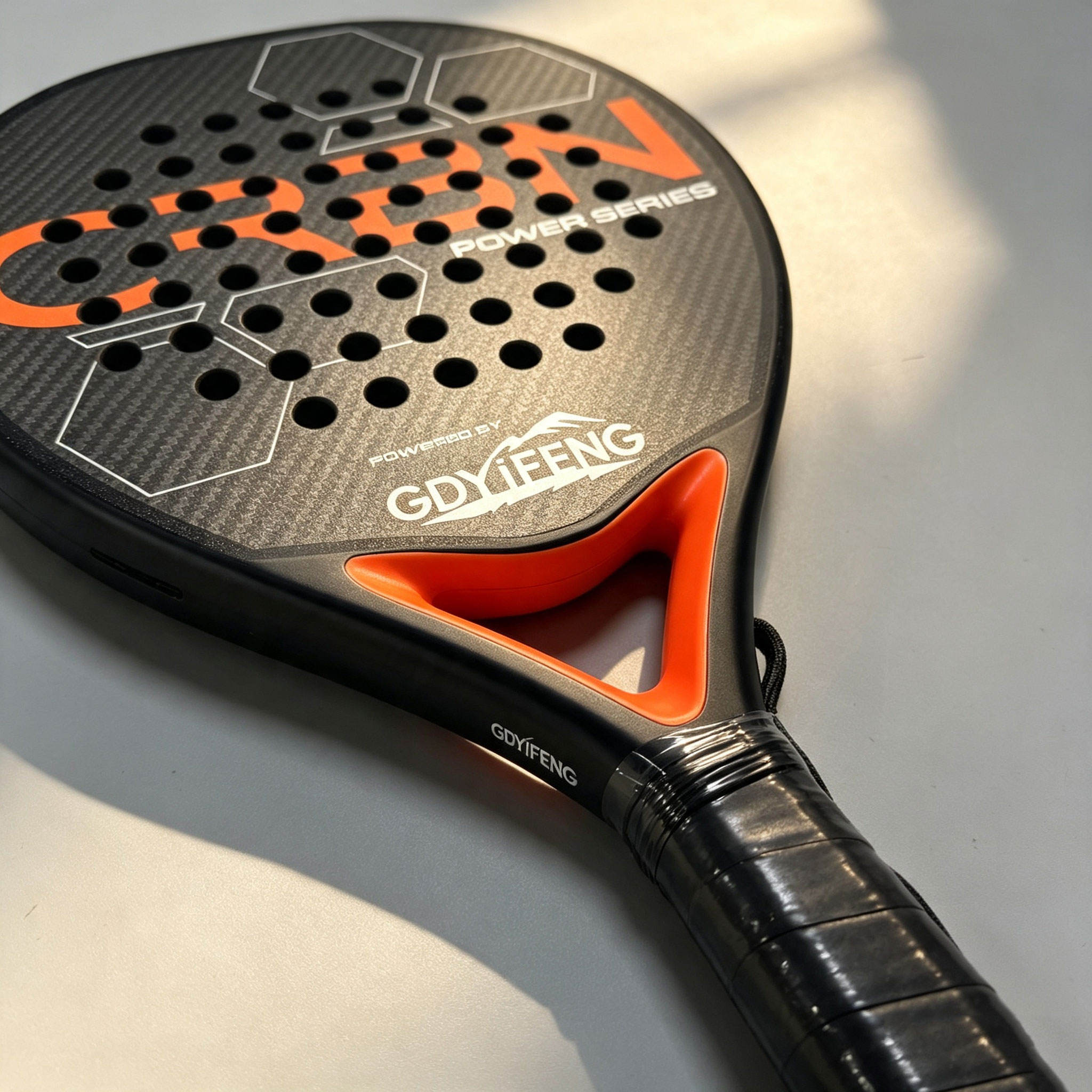 2026 CN Factory Custom logo and Color High Quality 3K/12K/18K/24K Carbon Fiber Paddle Racket