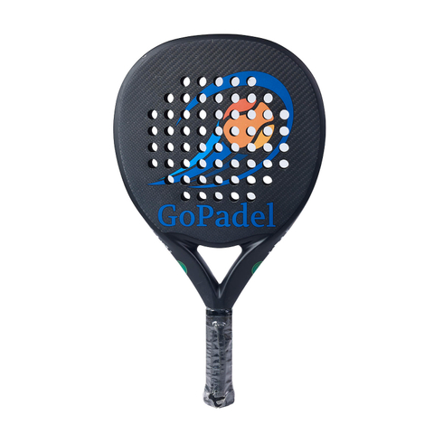 Professional 18K Carbon Fiber Padel Racket Diamond Shape EVA Soft Memory Core Custom Logo Paddle