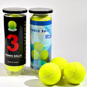 High-quality Eco-Friendly Durable Adult Rubber Tennis Balls 138-147cm Bounce 1.35-1.47m Rebound Various Colors Logo Patterns