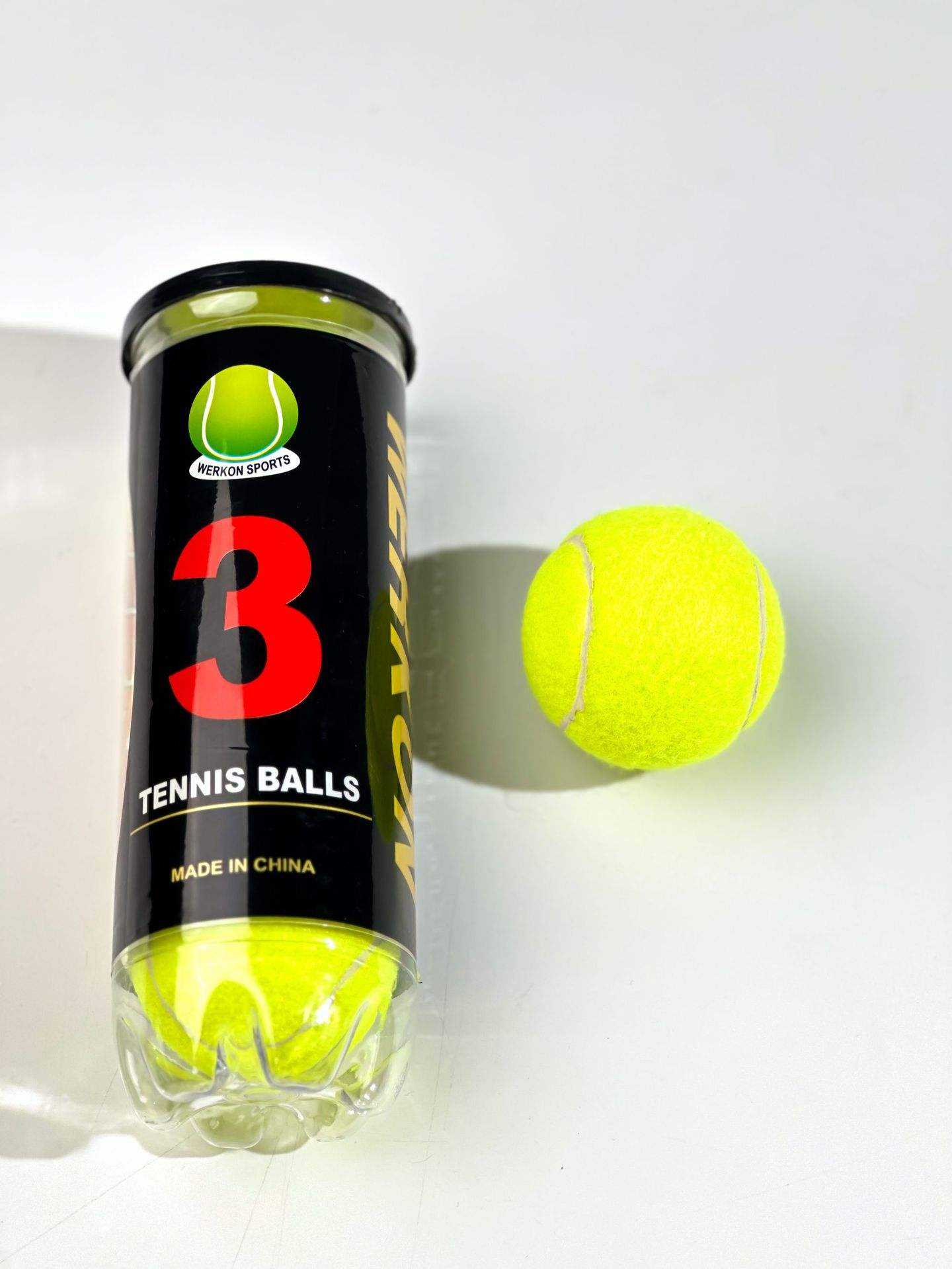 High-quality Eco-Friendly Durable Adult Rubber Tennis Balls 138-147cm Bounce 1.35-1.47m Rebound Various Colors Logo Patterns