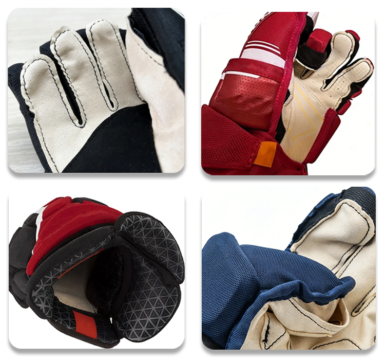 OEM Ice Hockey Training Equipment Comfortable Ice Hockey Gloves for Children and Adult
