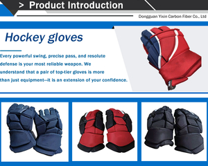 OEM Ice Hockey Training Equipment Comfortable Ice Hockey Gloves for Children and Adult