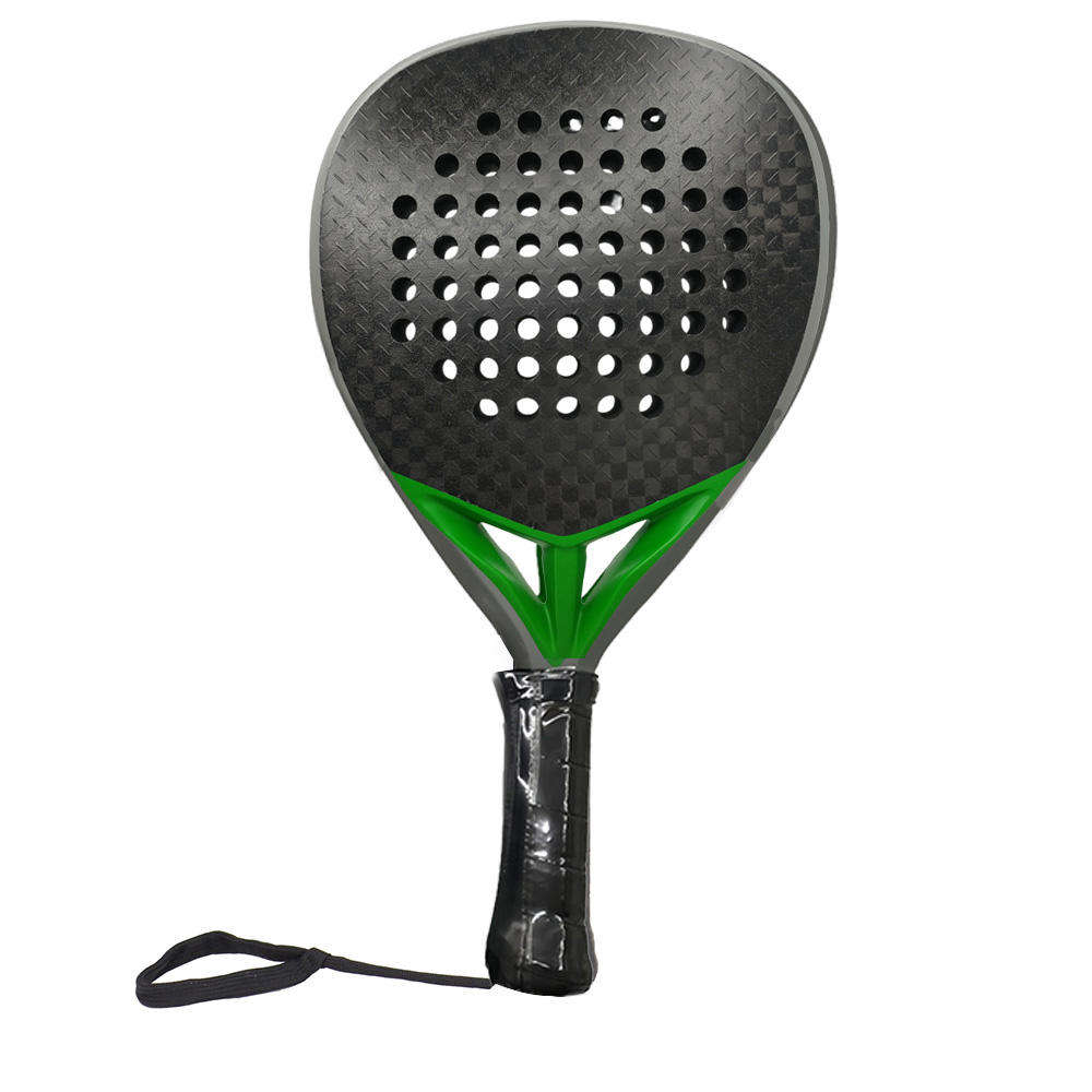 Durable Carbon Fiber Beach Racket Wholesale for Adults-Outdoor Tennis Gear 365g Weight 45 Length 5cm