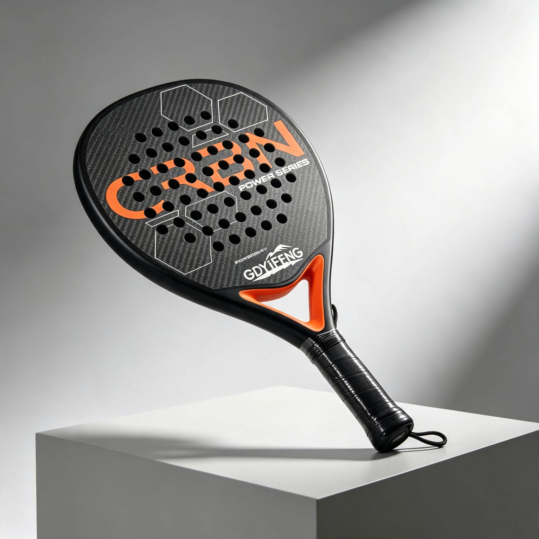 2026 CN Factory Custom logo and Color High Quality 3K/12K/18KCarbon Fiber Paddle Racket