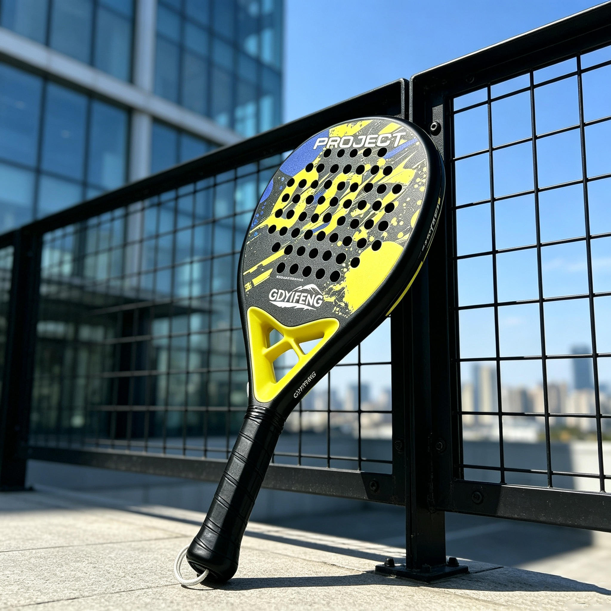 2026 CN Factory Custom logo and Color High Quality 3K/12K/18K/24K Carbon Fiber Paddle Racket