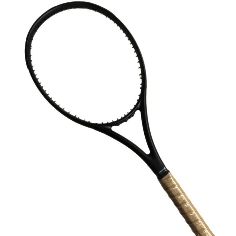 Professional Carbon Tennis Racket 100PD Frame Made Carbon Fiber French Open-Style Nylon Strung 60 Pounds Amateur Intermediate